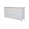 International Concepts Solid Wood Bedroom Dresser with 6 Drawers, White BD08-8006 - alternate 1